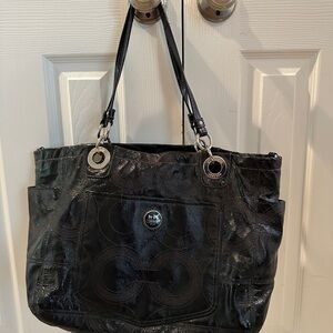 Coach Black Tote Bag
